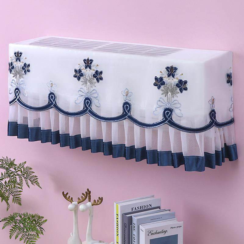 空调罩防尘罩空调挂机防直吹挡风帘通用挂式空调套现代简约空调套