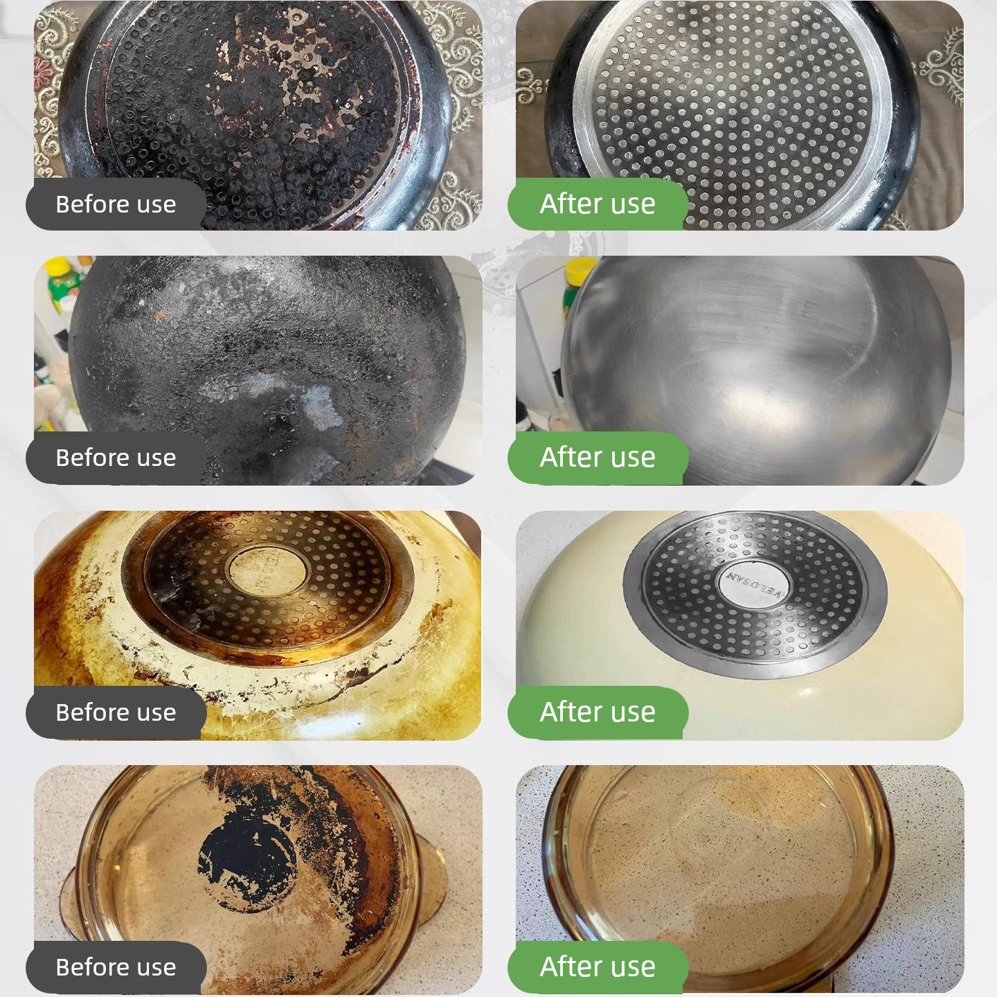 【刷立净】锅底除黑垢泥膜除黑烧焦油污厨具强力去污家用抛光