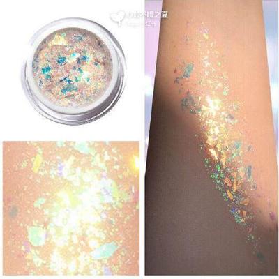 正品精灵之尘人鱼之鳞高光眼影啫喱膏舞台妆脸上身体贴纸闪粉亮片