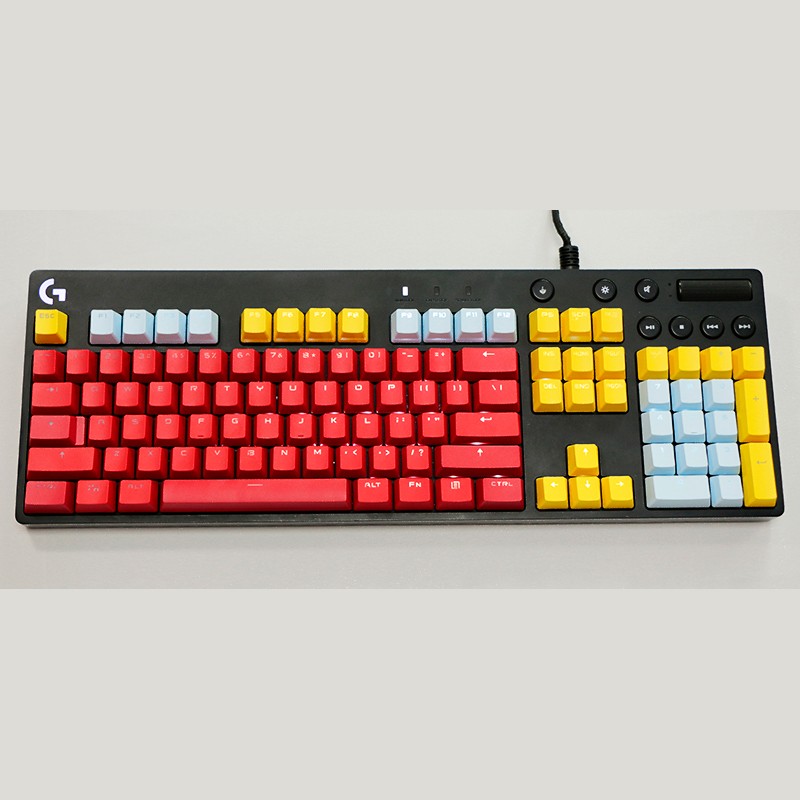 罗技G610键帽透光PBT材质抗打油磨砂质感 GPROXG512C机械键盘键帽
