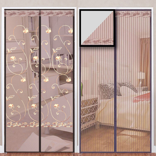 静音蚊帐 网纱防蚊门帘窗纱网门高档磁性纱门防蝇加密家用夏天夏季