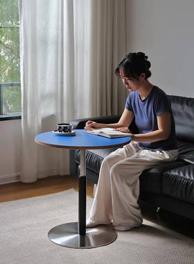 Calk House马卡龙边桌桌圆形餐桌小公寓客厅沙发休闲茶几