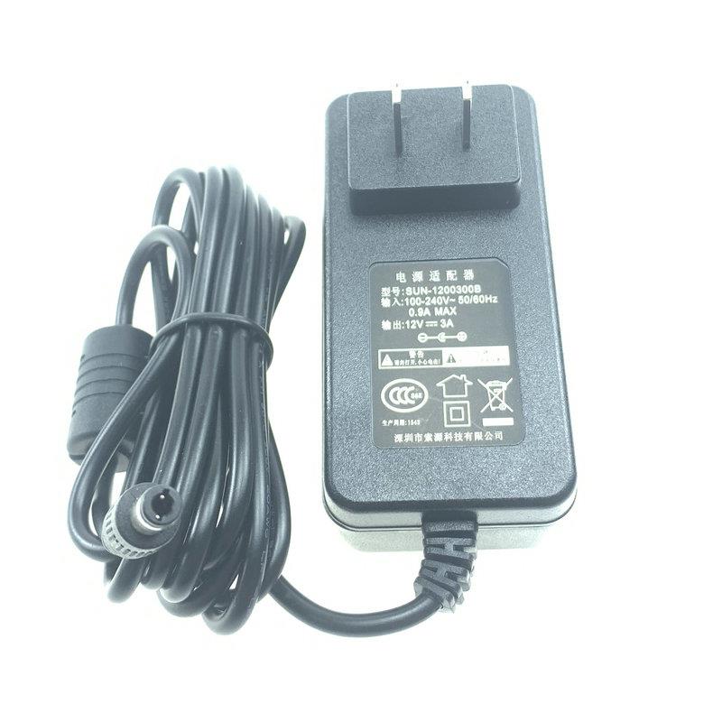 索源12V3A显示器SOY SUN-1200300电视HKC长城电源适配器充电器线
