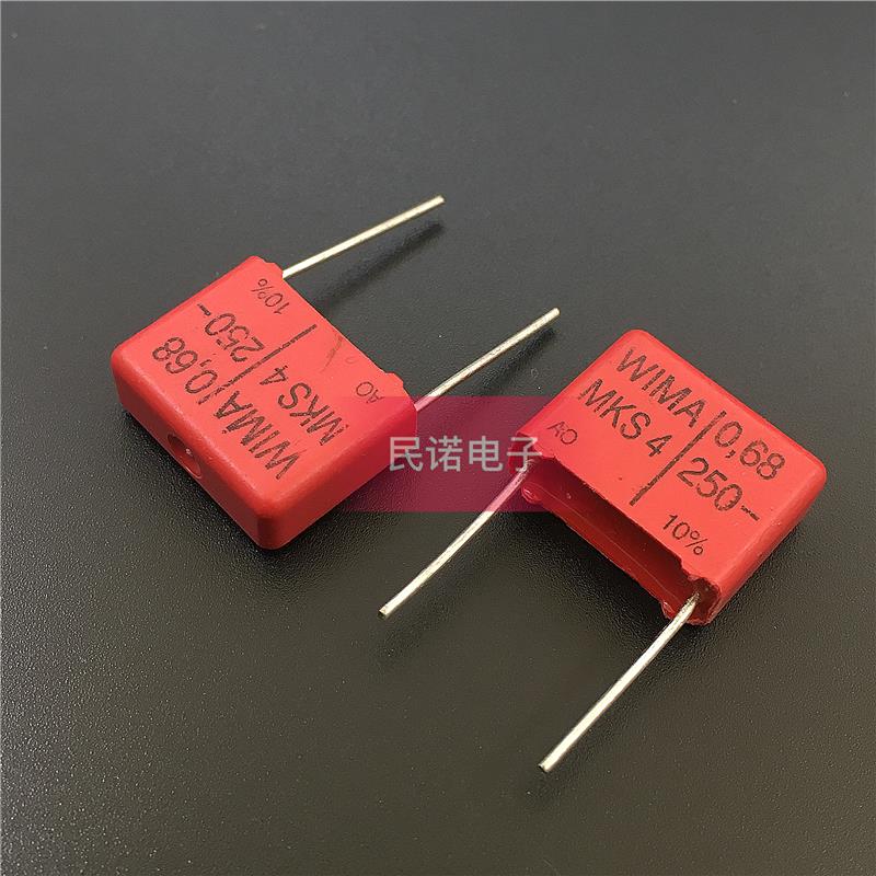 WIMA德国威马电容MKS4 250V 0.68UF 250V684 680NF 脚距15mm