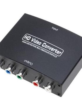 YPBPR+R/L(RGB) to HDMI 色差转HDMI信号转换色差分量 1080p