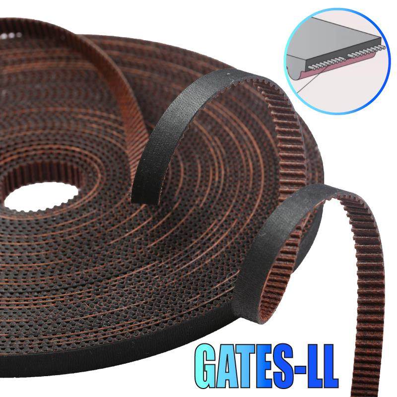 Mellow正品Gates盖茨3D打印机2GT RF低粉尘低振动6~12同步带皮带