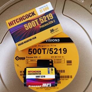 5219 35mm电影胶片 彩色135胶卷iso500电影卷500T负彩 包邮 5卷