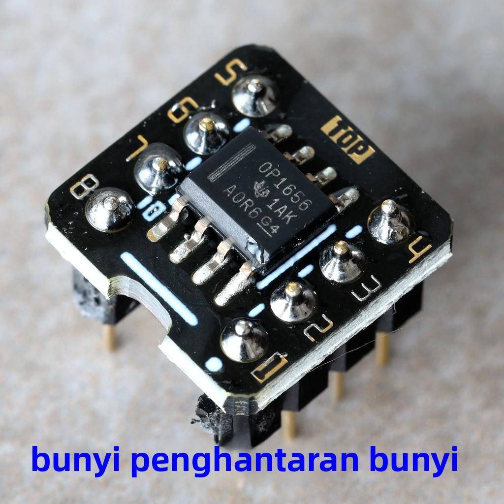 OPA1656大电流（100mA）超低失真 低噪音 双运放 （附AP测试）