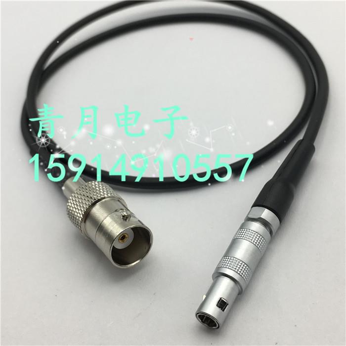 LMS前端连接线 数采小辫子V8-E板卡转接线 FFA.00单针一拖一BNC母