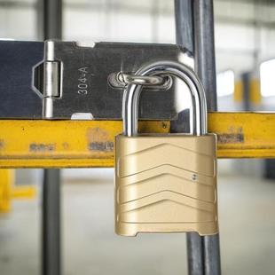 密码挂锁大号学生宿舍金属锁门户外四位密码家用老式仓库小挂锁具