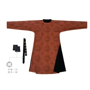 【松鹿少年】唐制圆领袍汉服 厚实双层风衣料 双面可穿!内售交领