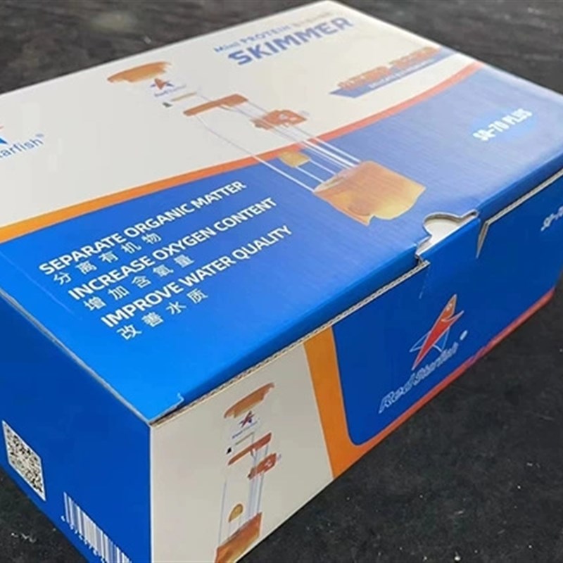 红海星蛋分sq70plus新款海水心脏化氮器 SQ7090背滤小缸海缸过滤