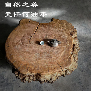 风化木茶几铁栎木铁力木老木头茶几榻榻米客厅民宿特色小茶桌