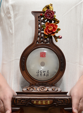 平安扣花瓶摆件居家摆设客厅玄关酒柜装饰品店铺开业新房乔迁礼品