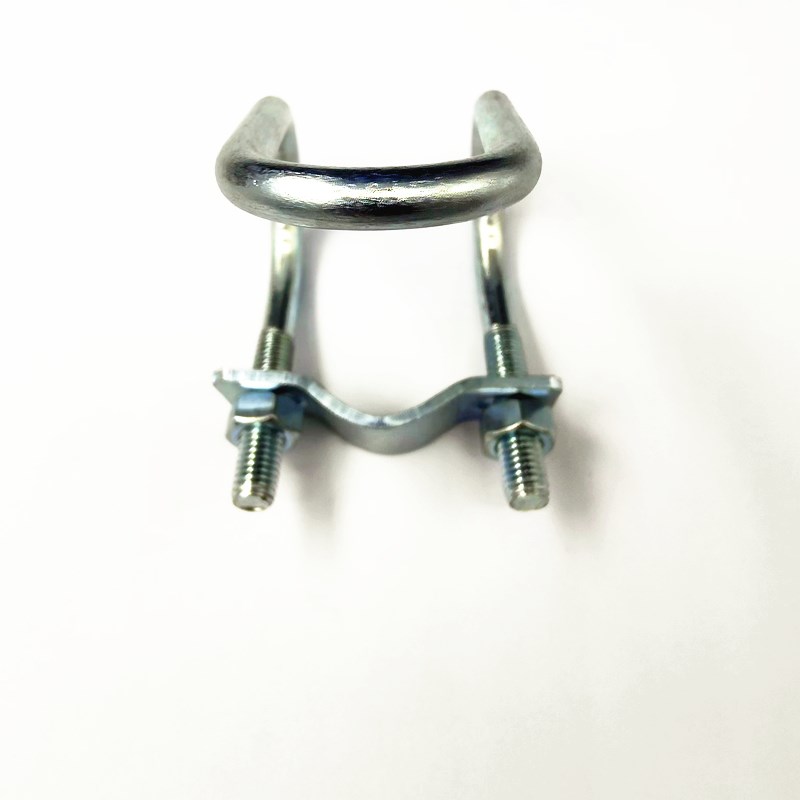 十字U型管卡20/25/32/40/50/60/75/90管扣双U型管卡镀锌钢管连接