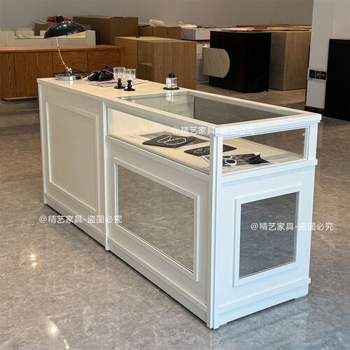 服装店收银台烤漆吧台奶茶店蛋糕店柜台美容店前台接待Z台小型吧