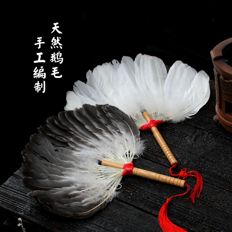 茶炉扇羽毛扇古风老式鹅毛扇诸葛亮羽毛扇子中国风汉服鹅毛扇,居家日用,扇子,淘宝优惠券,粉丝福利购,淘宝优惠卷