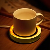 美斯尼保温杯垫恒温宝家用小夜灯可调温加热牛奶神器玻璃杯保温碟