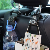 汽车座椅背挂钩创意复古相机车载小挂钩车内用品多功能收纳置物钩