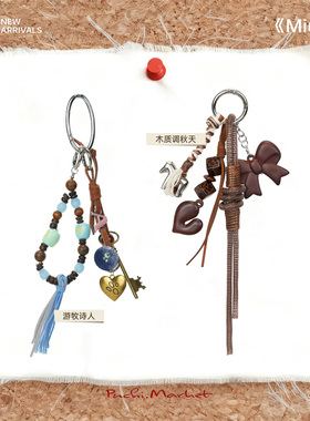 《MIUM.复古诗篇》PUCHI.噗哧商店 复古miu系秋冬波嬉废土风包挂