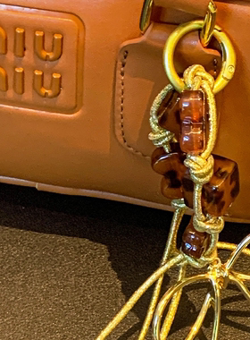 《Smell. 琥珀豹纹》PUCHI.噗哧商店 中古质感手工创意包挂