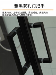 新世爵 正方形淋浴房 小户型卫生间钢化玻璃P隔断整体浴室简易家