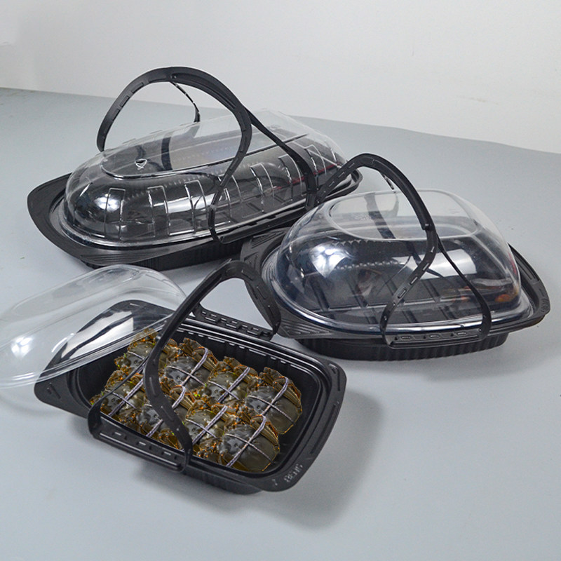 大闸蟹包装盒大容量高档透气加厚海鲜烤鸡盒螃蟹烤鸭打包礼盒