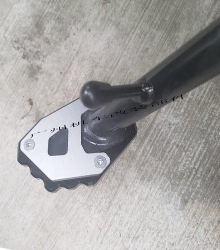 适用RG 低悬挂RG水鸟低震版 加大脚座边撑侧脚撑