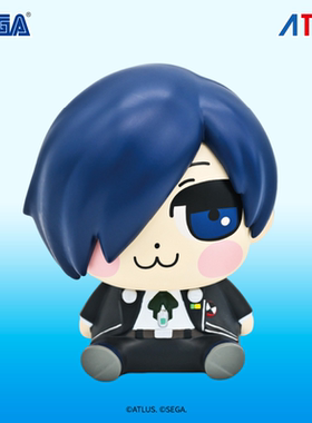 【现货】SEGA世嘉 女神异闻录3Reload 主角×大川武久部搪胶公仔