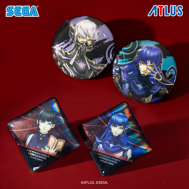 SEGA真女神转生V马口铁徽章套装