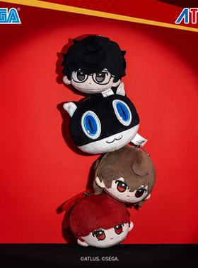 SEGA世嘉 女神异闻录５皇家版毛绒团子挂件P５R日谷游戏周边