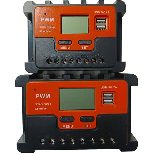 外贸爆款高品质PWM控制器20A30A60A100A12/24/48V自动转换