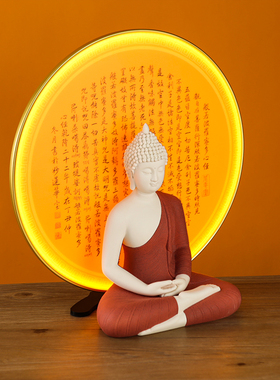 LED佛像背光灯投射灯观音财E神后背灯佛光普照佛光圈装饰