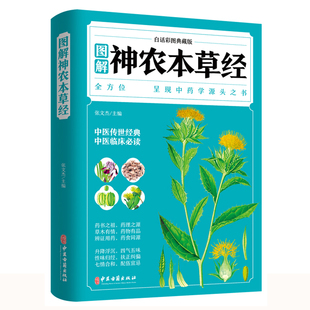 神农本草经 白话彩图典藏版 原文+译文+集解+释义中药学入门书籍