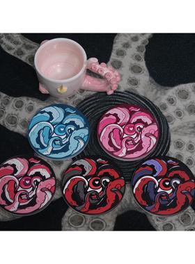 【TAKO触手屋】克苏鲁之眼 陶瓷杯垫 原创设计