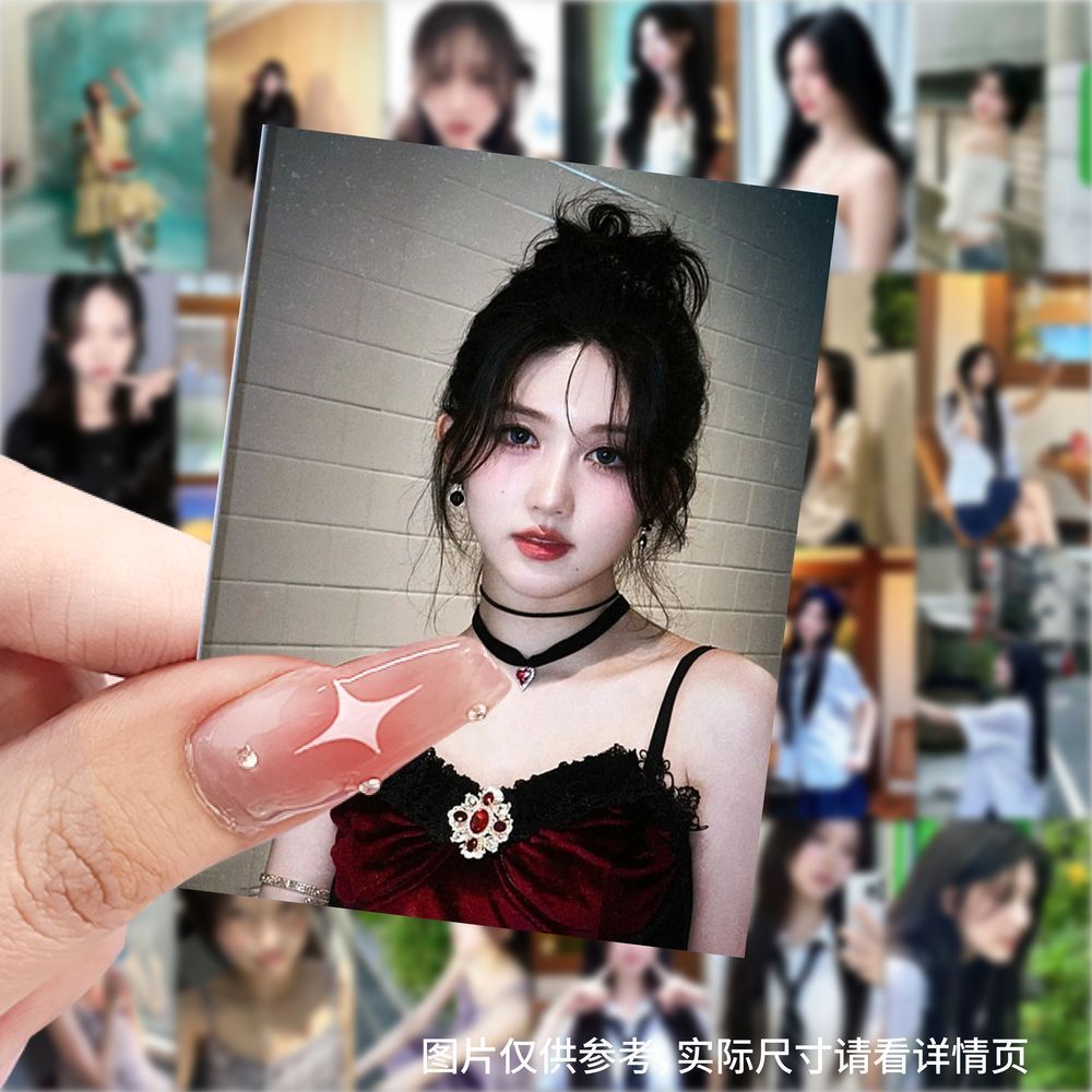 新款金秋天神图贴纸高颜值明星周边diy创意手机手账装饰标签贴画