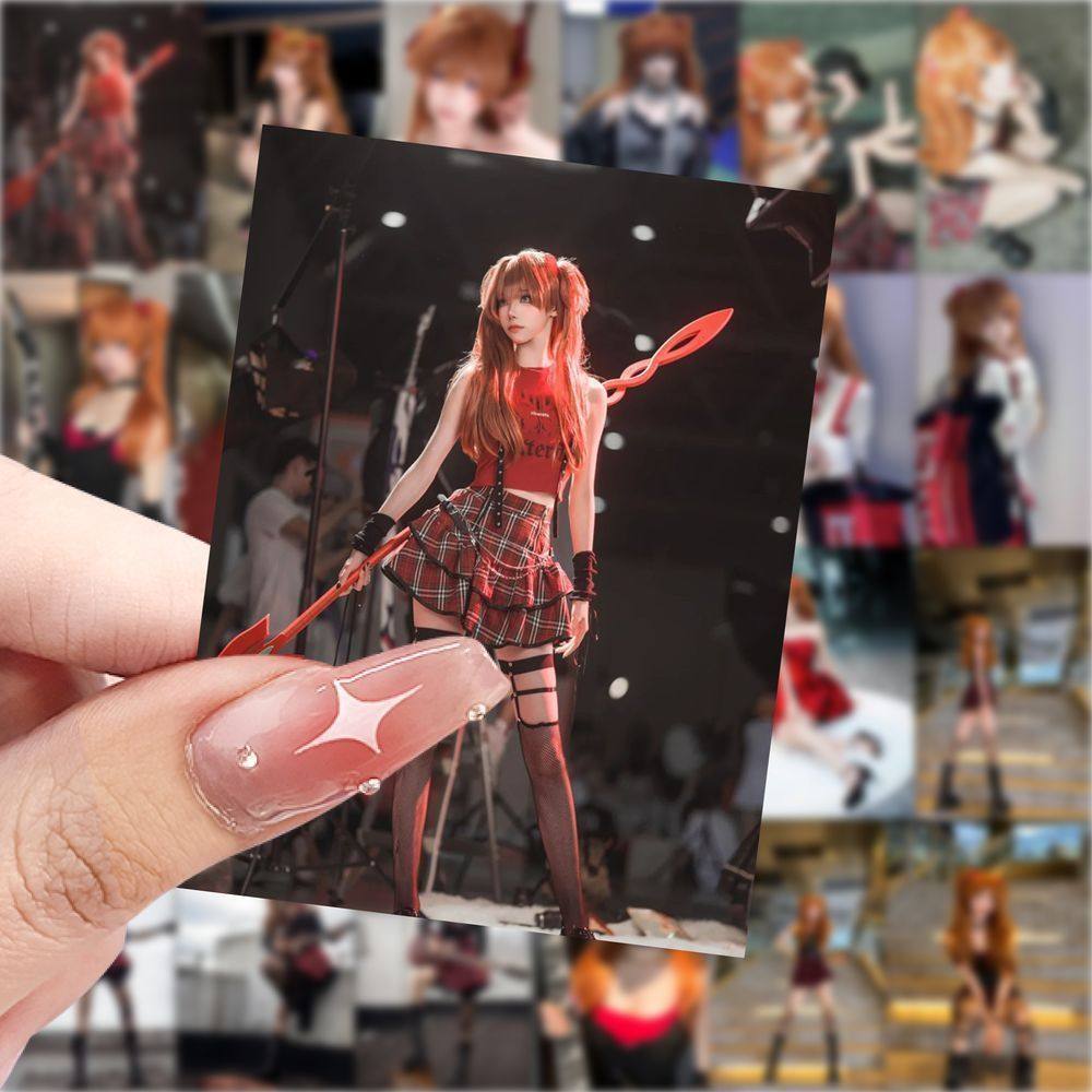 明日香真人cos贴纸日漫二次元新世纪福音战士周边贴画diy手账装