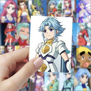 126张神兵小将贴纸南宫问天周边diy手账电脑桌面装饰防水手机贴画