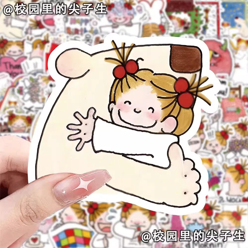 coco酱126张贴纸女孩手账贴纸学生可爱卡通随身防水贴画本子装饰,文具电教/文化用品/商务用品,贴纸/立体贴纸,淘宝优惠券,粉丝福利购,淘宝优惠卷