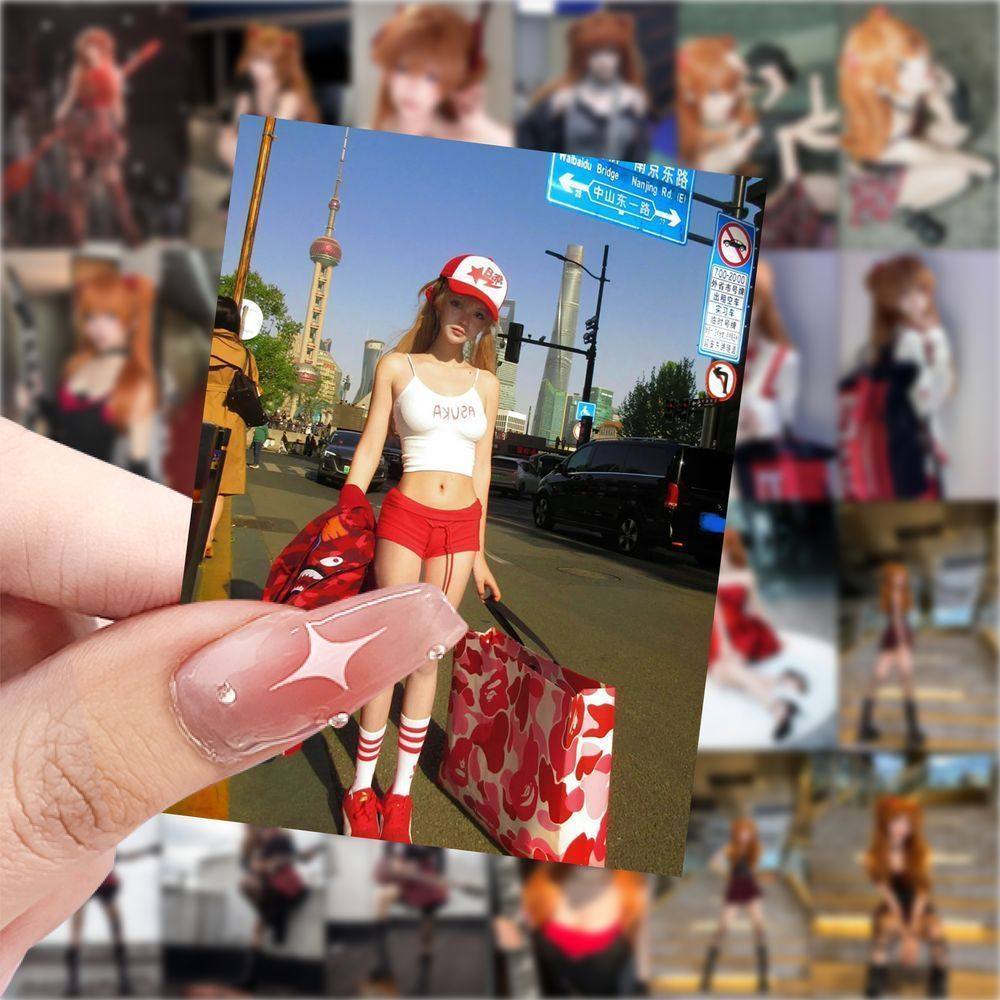 明日香真人cos贴纸日漫二次元新世纪福音战士周边贴画diy手账装饰,文具电教/文化用品/商务用品,贴纸/立体贴纸,淘宝优惠券,粉丝福利购,淘宝优惠卷