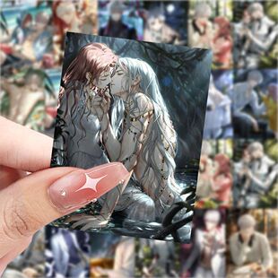 126张光与夜之恋贴纸齐司礼萧逸高颜值贴画DIY装饰手账手机壳防水