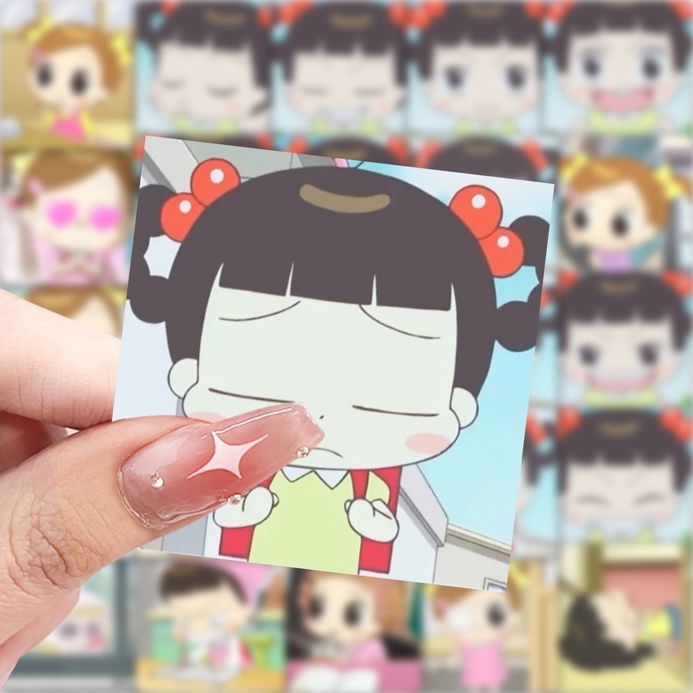 哈喽小梅子头像动漫可爱动画贴纸装饰手账水杯卡通防水手机贴画