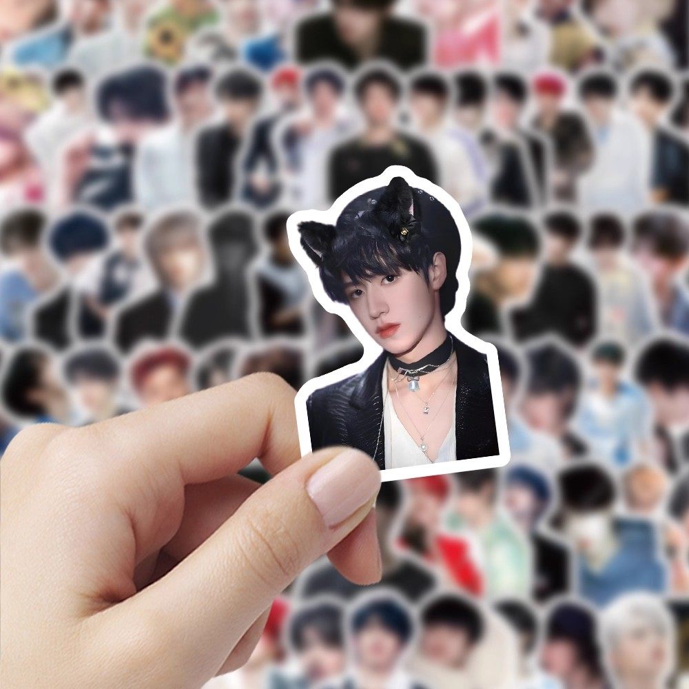 315张朱志鑫贴纸明星周边高清贴纸水杯手机壳行李箱装饰防水贴画