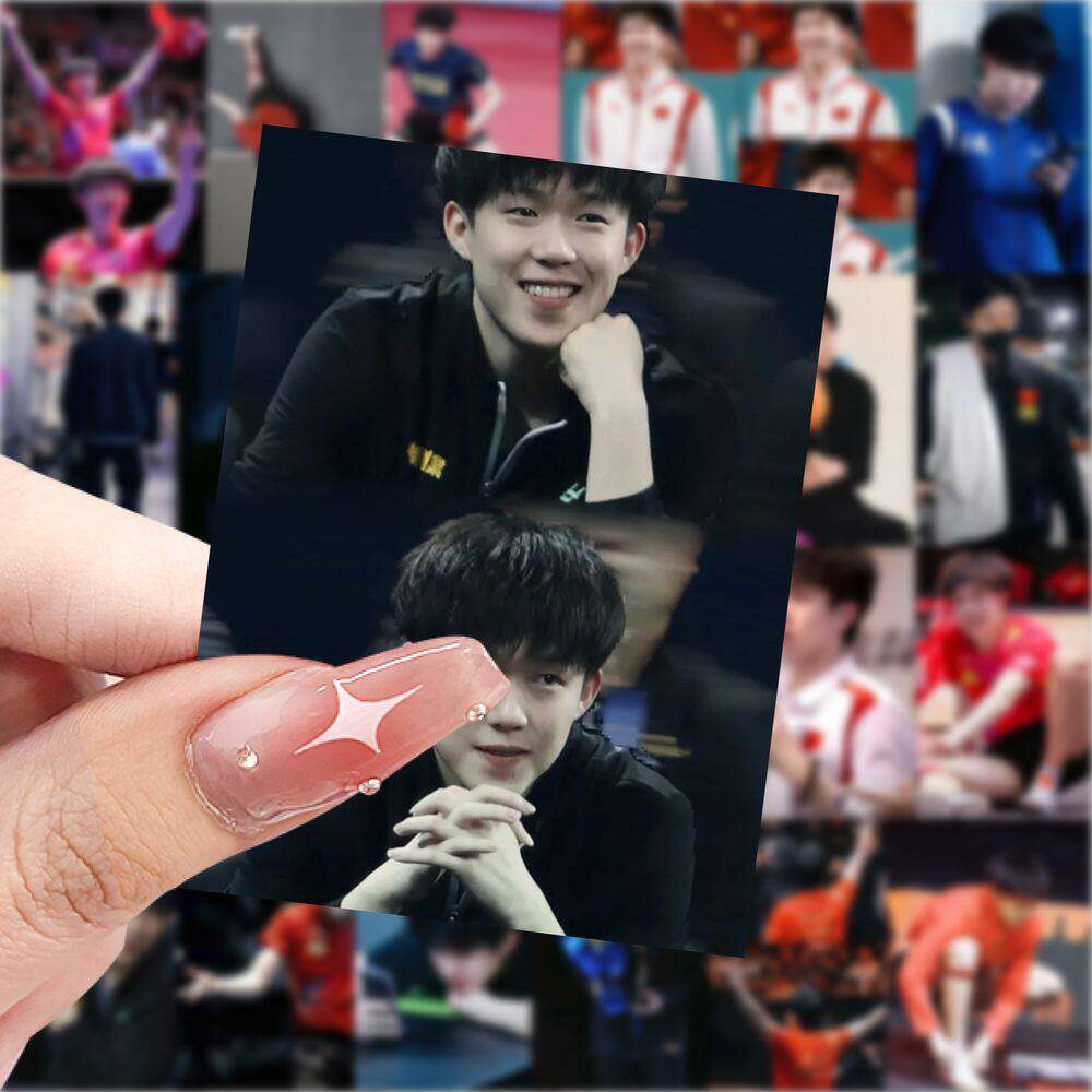 188张王楚钦高颜值壁纸贴画ins明星周边桌面贴纸手机手账装饰贴纸