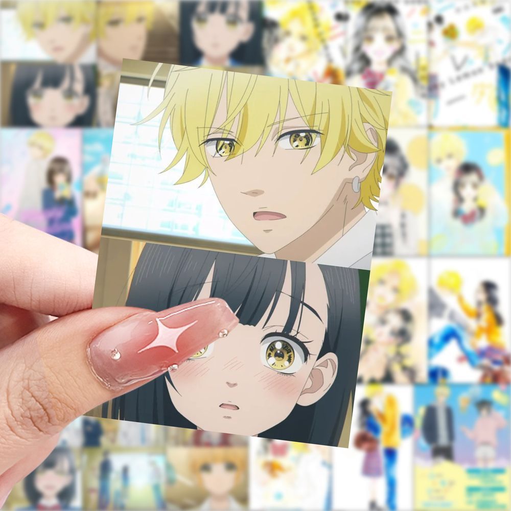 252贴蜂蜜柠檬苏打贴纸二次元动漫时尚周边diy手机笔记桌子装饰贴