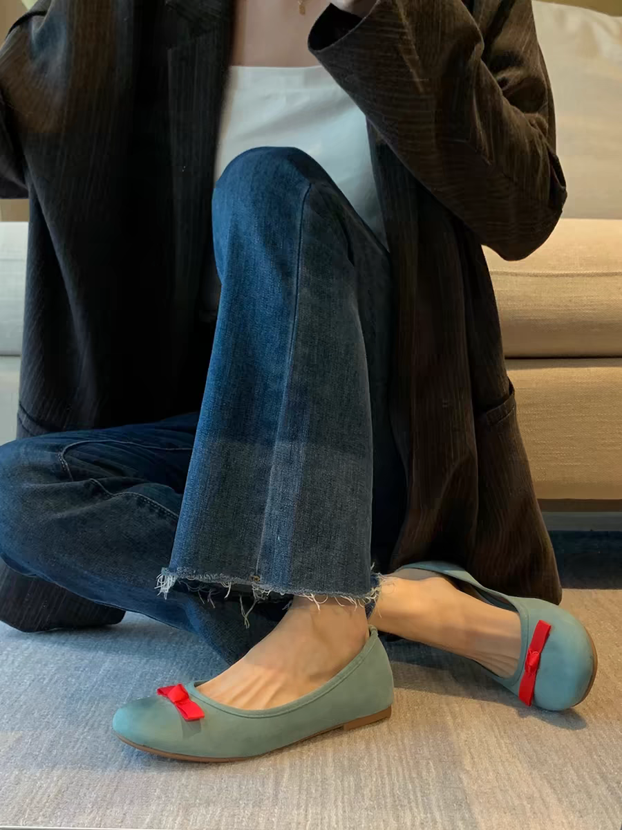 软底单鞋奶奶鞋平底芭蕾舞鞋