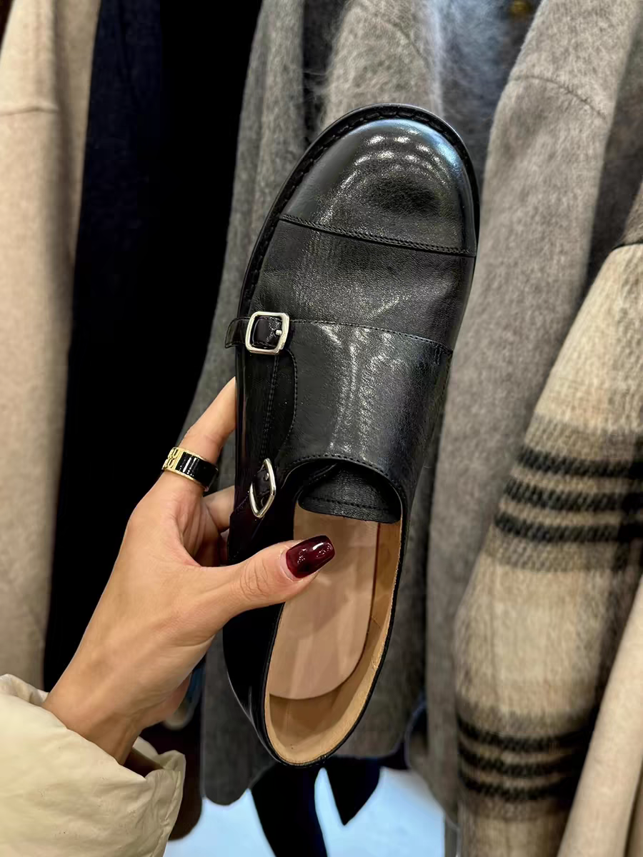 英伦小皮鞋乐福鞋牛津鞋孟克鞋