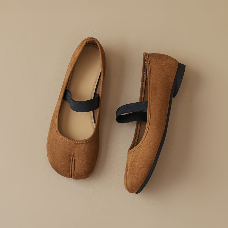 真皮tabi分趾鞋猪蹄鞋奶奶鞋