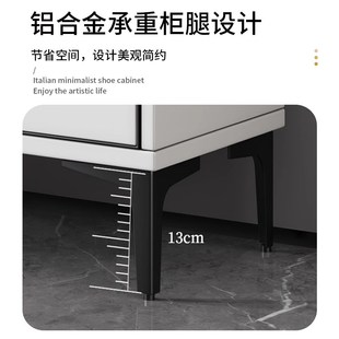 柜家用门口入户门家用室内新款 轻奢现代全铝合金鞋 2024储物柜一体