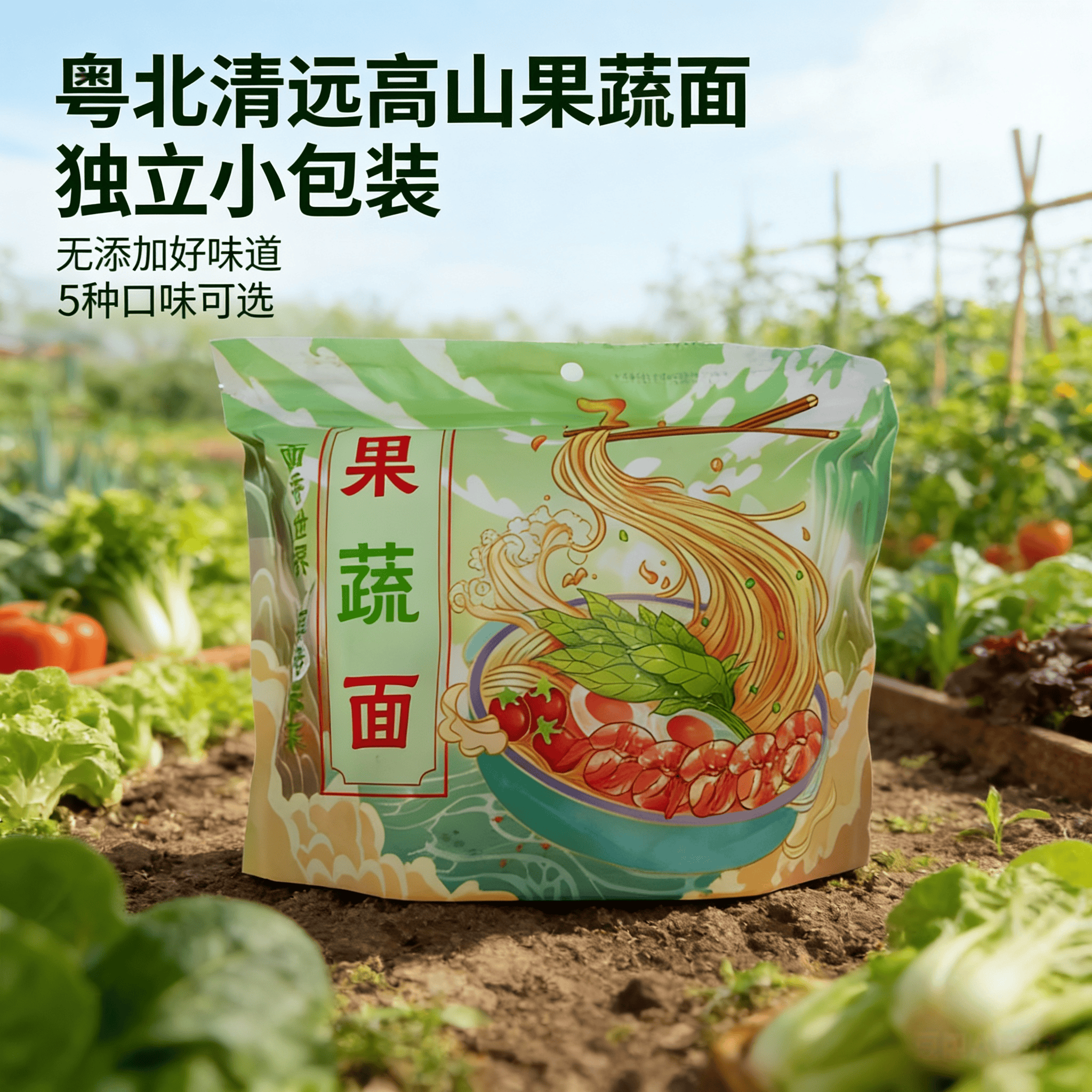 广东菜心山药淮山紫薯南瓜火龙果挂面果蔬面条无添加小孩宝宝早餐